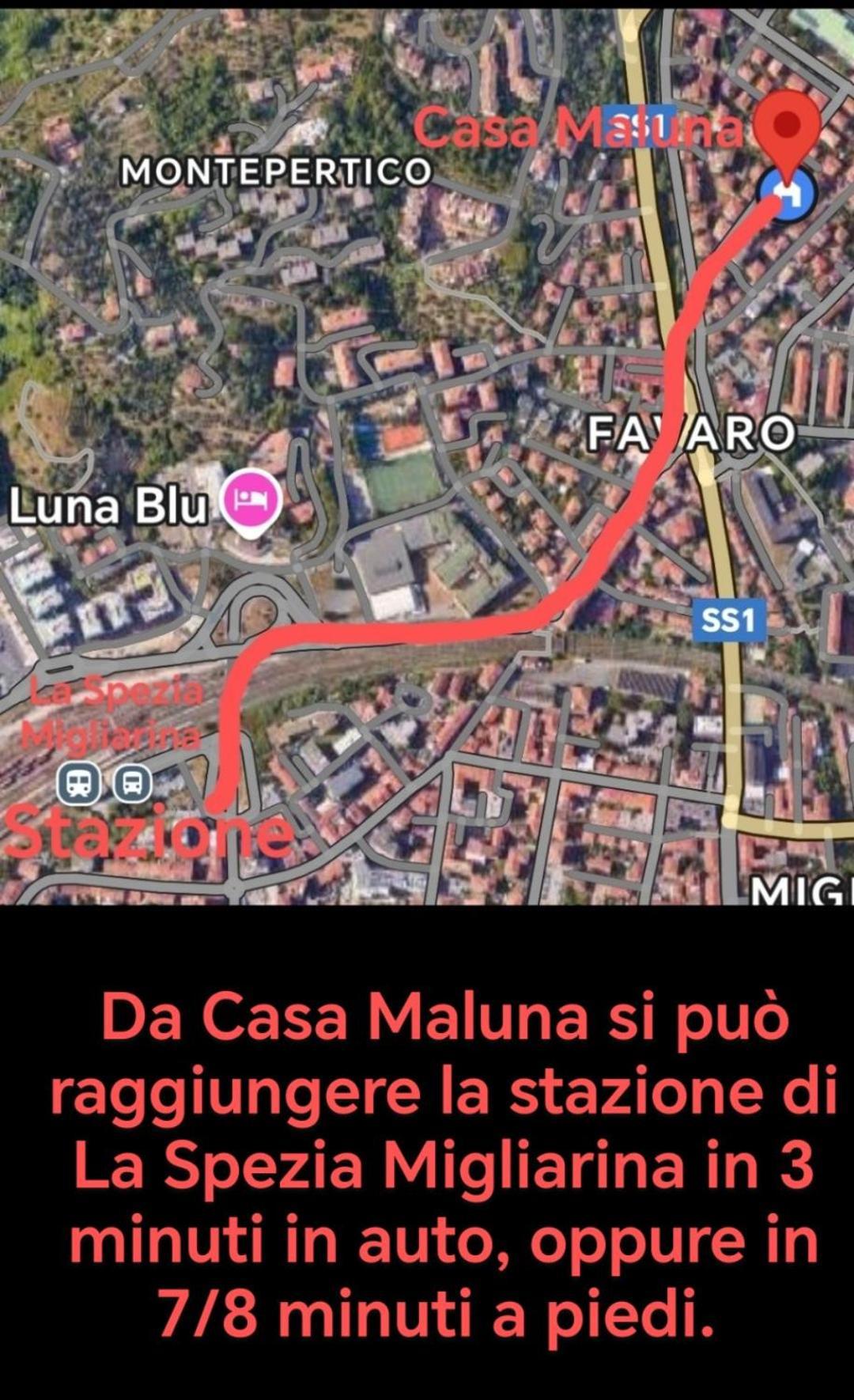 Casa Maluna La Spezia Exterior foto